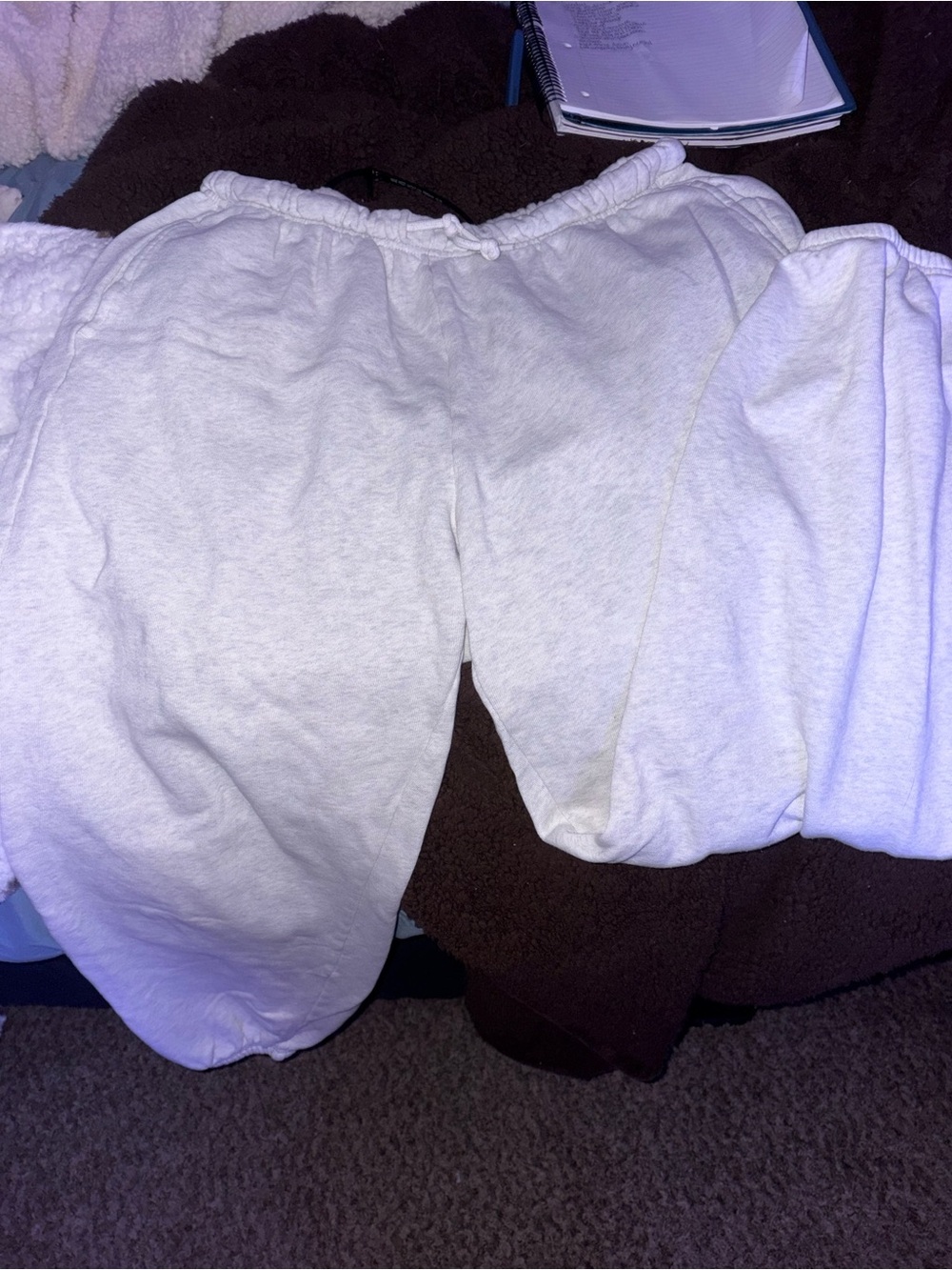 Old Navy light grey Women's Track Jogger Sweatpants